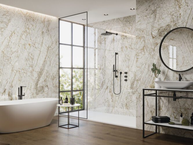 Pavimento cerâmico Golden polido 60x120