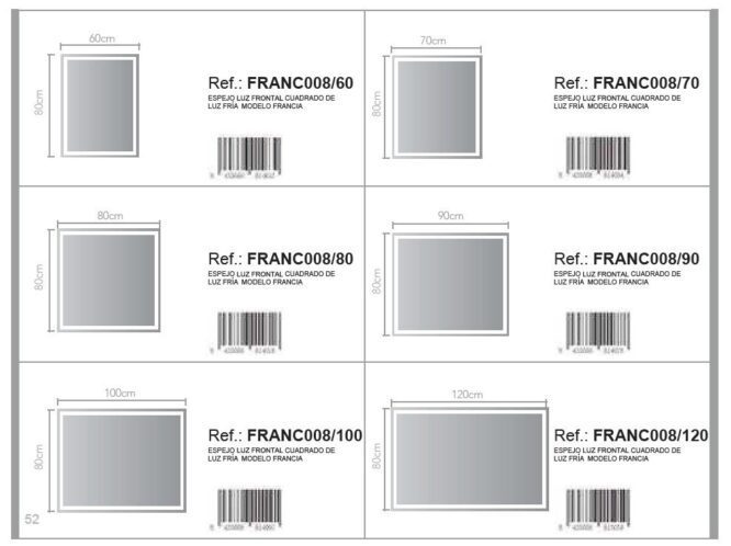 Espelho Led França - Image 5