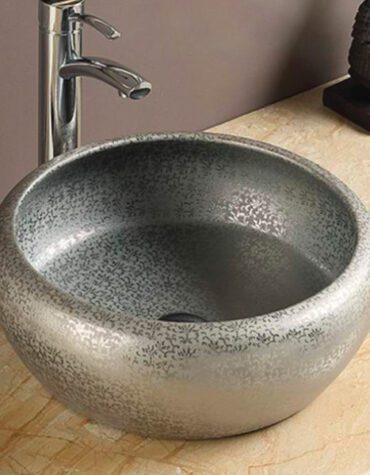 Lavatório de pousar Vigo Prata