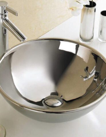 Lavatório de pousar Washington prata