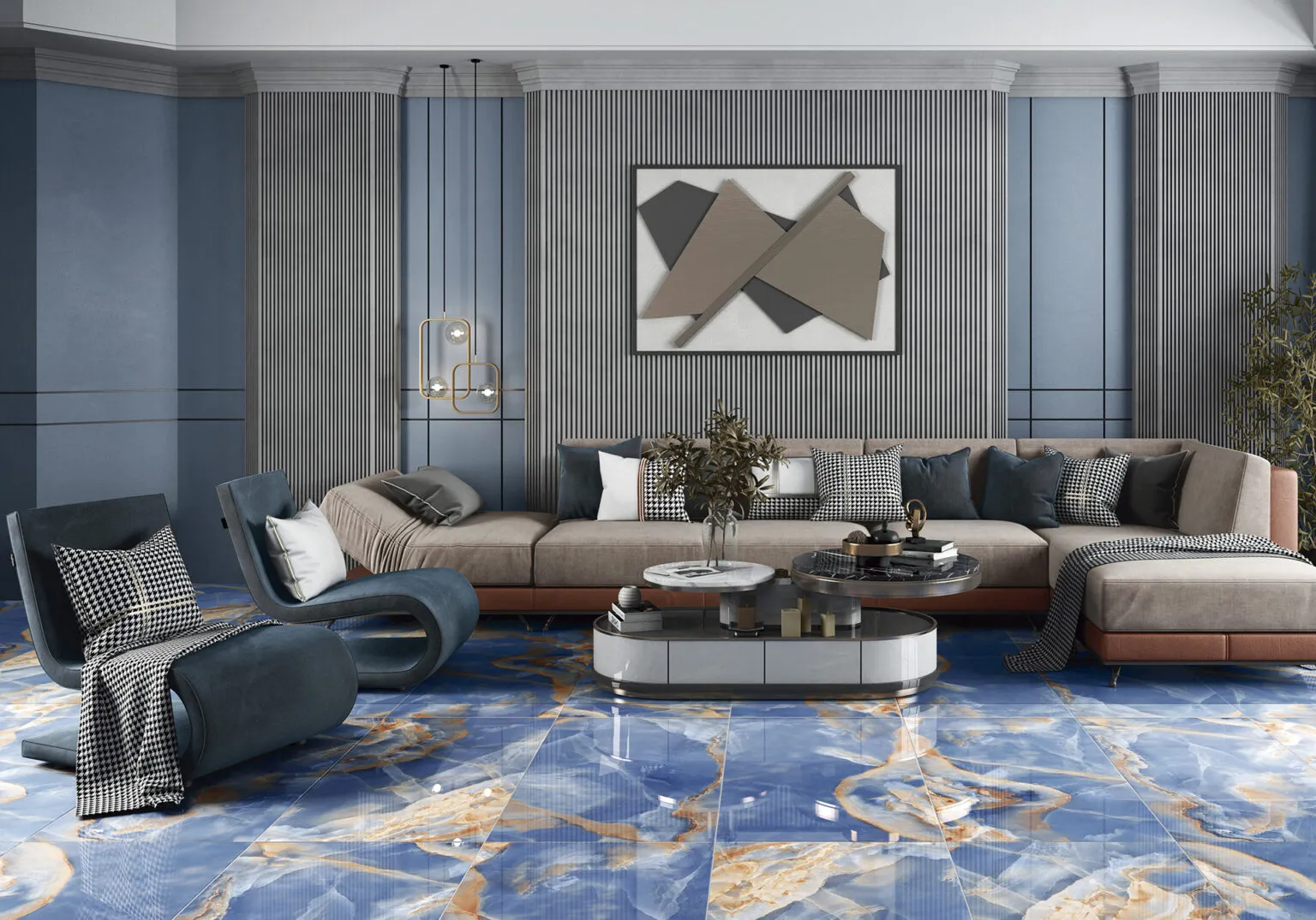 Pavimento cerâmico Epsilon 60x120 Polido 2 pavimento ceramico