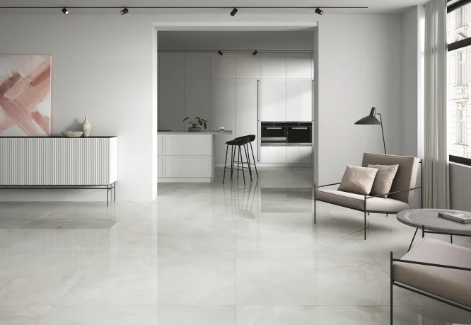 Pavimento cerâmico Onyx polido
