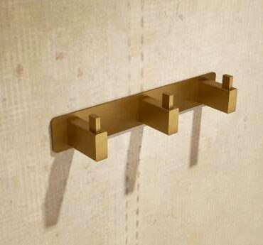 Cabide Triplo Reto para Casa de Banho Technic