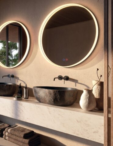 Espelho LED com Moldura Iluminada para Casa de Banho Bolonia