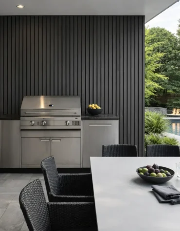 Ripado exterior Cinzento 21,9x290