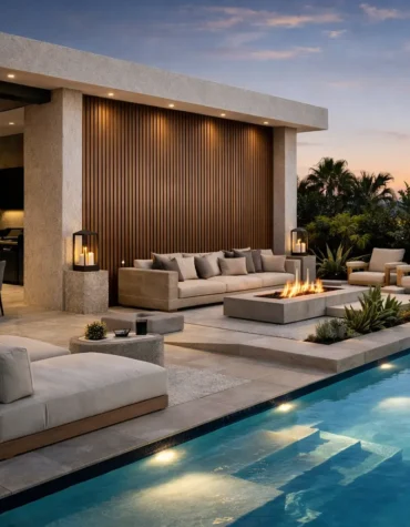 Ripado exterior Castanho Teak 21,9x290