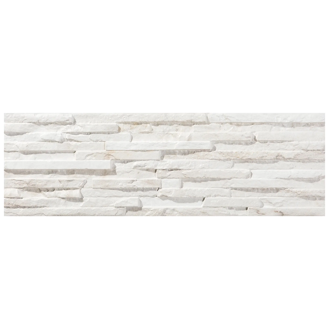 Revestimento cerâmico centenar Peak branco 17x52 2 Revestimento cerâmico centenar Peak branco 17x52 - Image 2