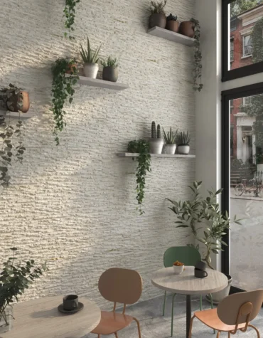 Revestimento cerâmico centenar Peak branco 17x52