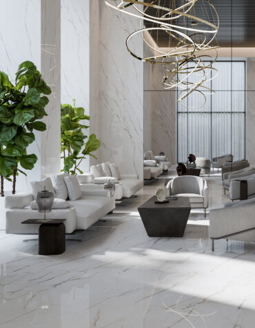 Pavimento cer&acirc;mico grande formato Excentric 120x280