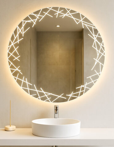 Espelho Led Linhas