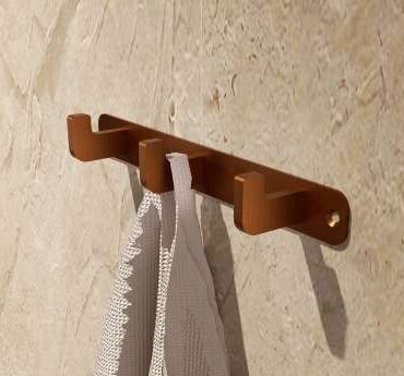 Cabide Triplo para Casa de Banho Nova