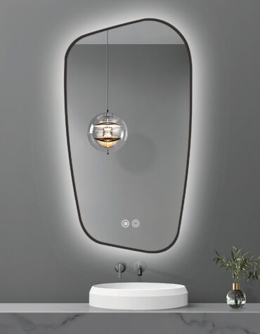 Espelho Led Lumina Preto