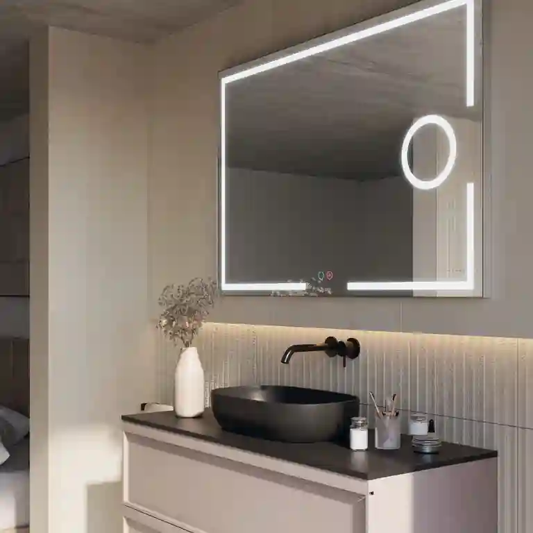 Espelho Led Malta 1 Espelho Led Malta