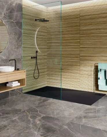 Revestimento cerâmico ripado Finlândia 60x120