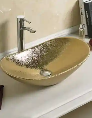 Lavatório de pousar Barcelona Ouro