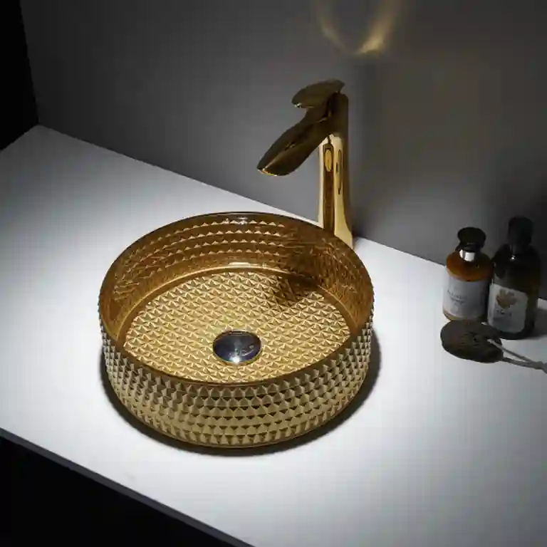 Lavatório de pousar Vidro Genova 1 Lavatório de pousar Vidro Genova