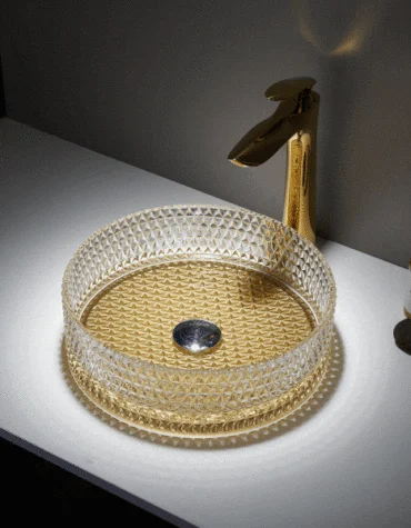 Lavatório de pousar Verona vidro