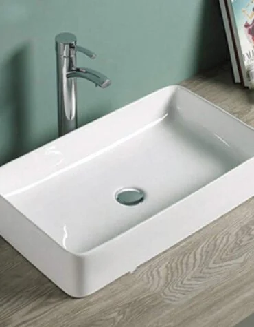 Lavatório de pousar retangular Merida