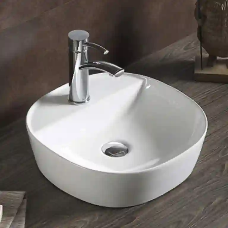 Lavatório de pousar redondo Paris 1 Lavatório de Pousar com Furo Dubai