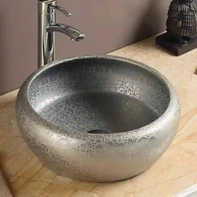 Lavatório de pousar Vigo Prata