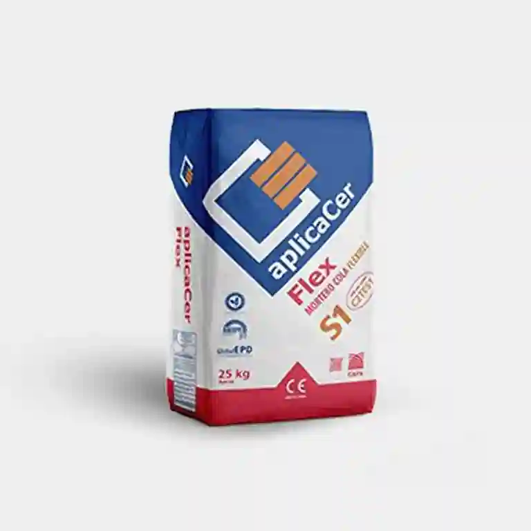 Cimento cola Flex Aplicacer Cinza