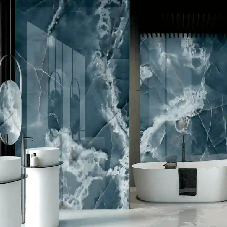 Revestimento Lâmina Onyx Oceano 120x260