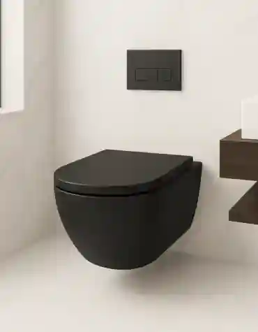 Sanita suspensa preto mate Juca