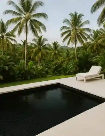 Pastilha para piscina Preta