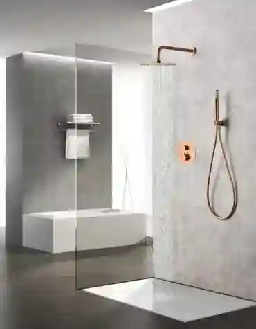 EMBUTIDO DUCHE TERMOSTÁTICA MONZA