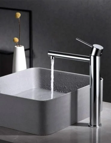 Torneira de Lavatório Alta Milos Contemporâneo