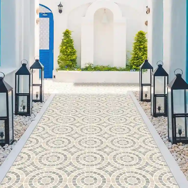 Pavimento cerâmico padrão Ança 1 Pavimento cerâmico padrão Ança