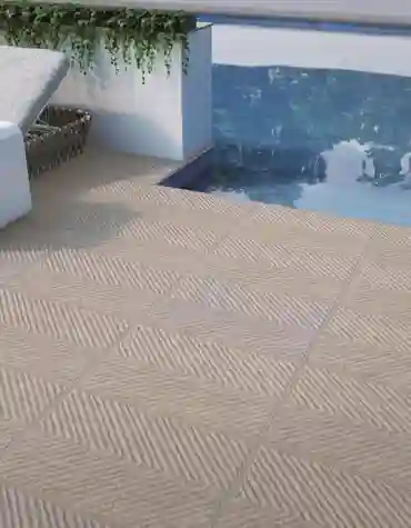 Pavimento cerâmico exterior Espiga 40×60
