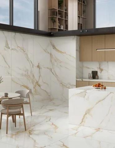 Pavimento cerâmico Loki Natural polido 120x280