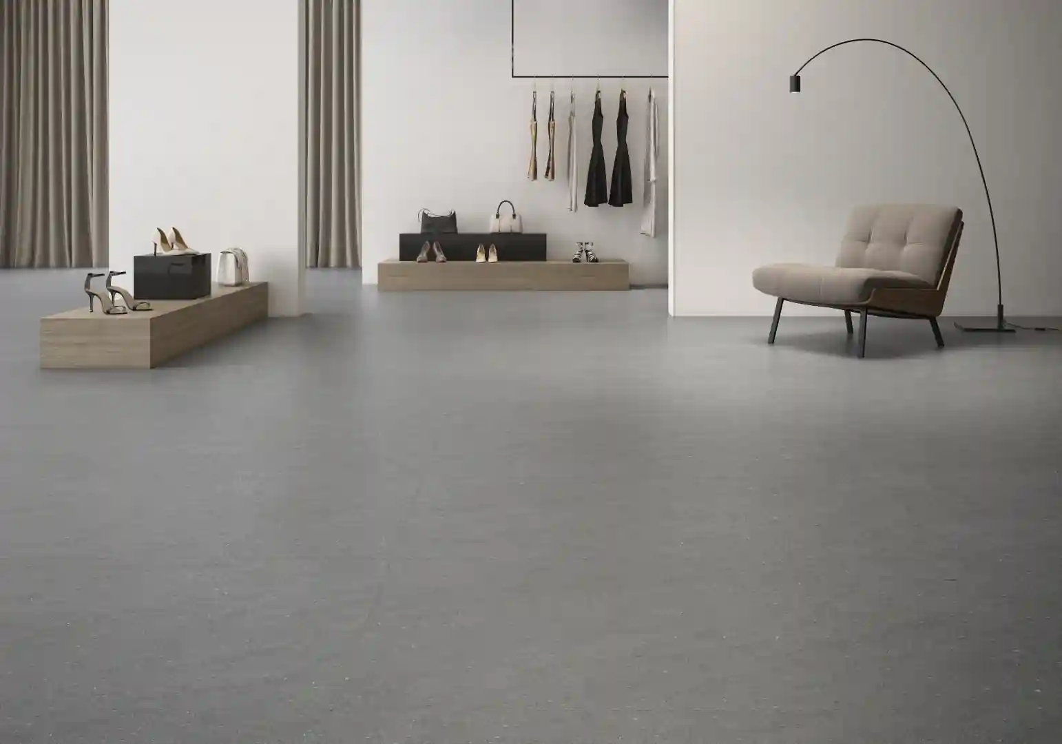 Pavimento cerâmico Volcano Ash 120x120