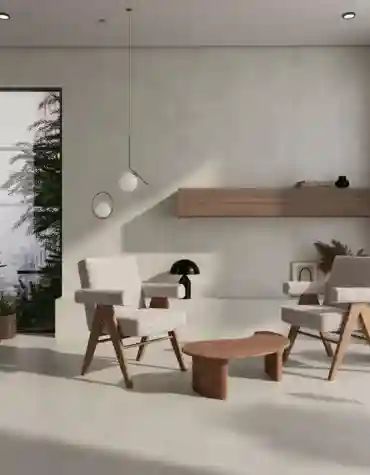 Pavimento cerâmico efeito cimento Balbi Ceniza 1ª