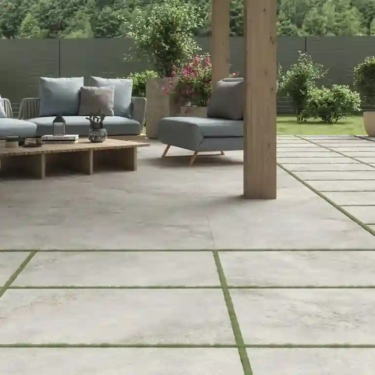 Pavimento cerâmico espess. 2cm Omega Grey 60x120 1 Pavimento cerâmico espess. 2cm Omega Grey 60x120