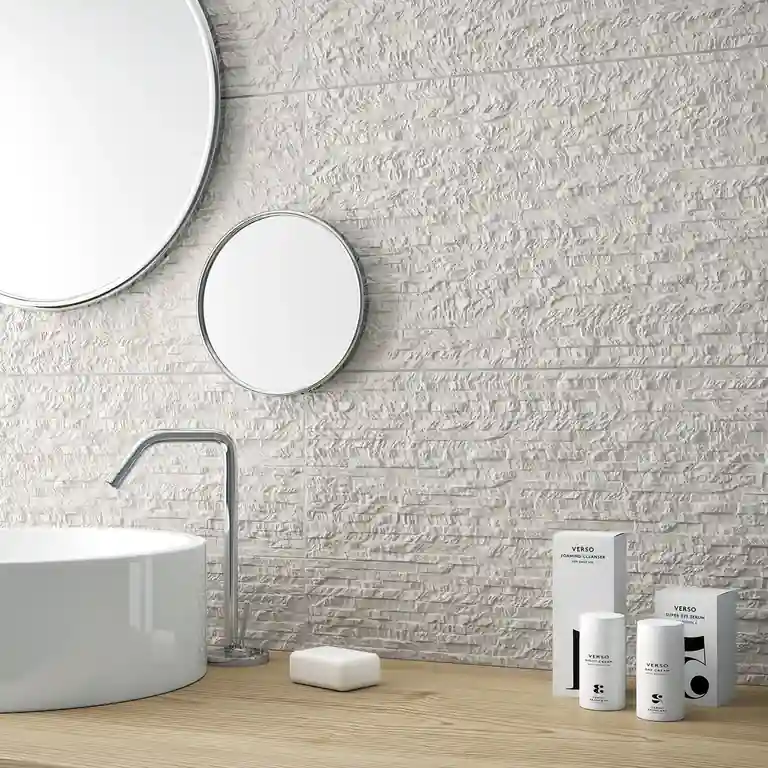 Revestimento cerâmico pedra star branco 30x60